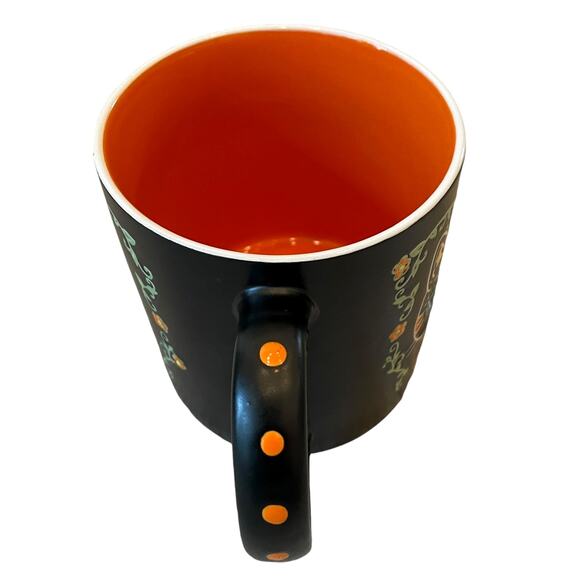 ELI + ANA 2022 Coffee Mug 21 oz Dia De Los Muertos Charlie Day Of The Dead Cat - Picture 4 of 15